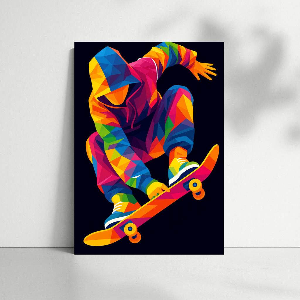 Skateboard: A Vortex of Energy and Movement