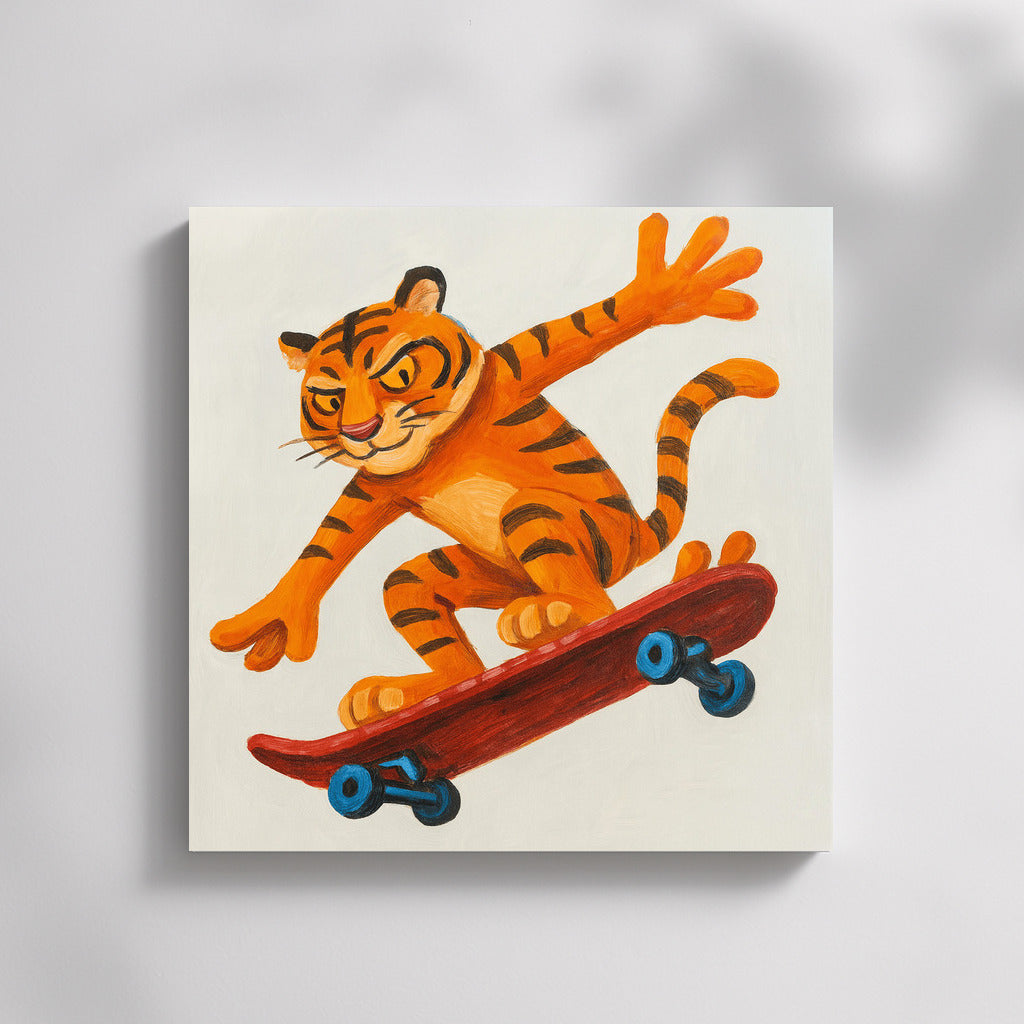 Tiger on a Skateboard: Dynamics and Style in Sport