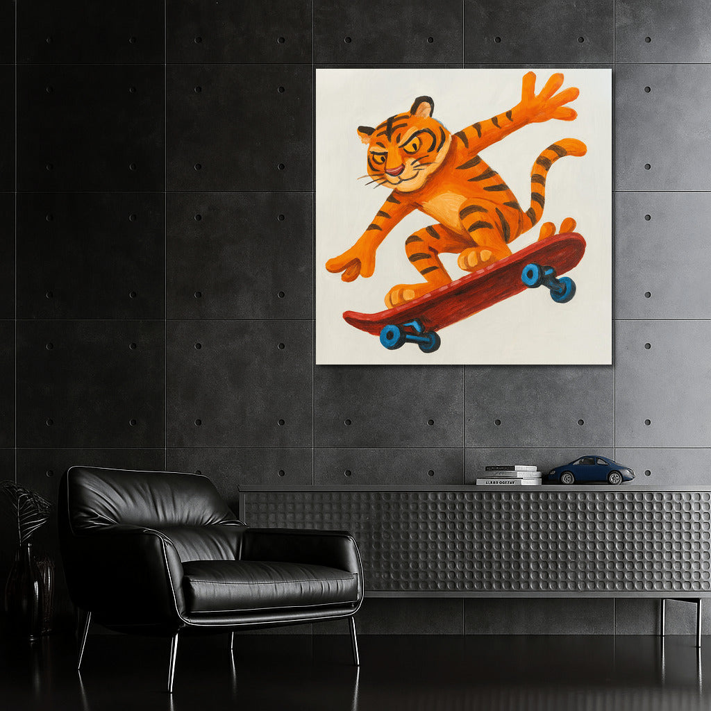 Tiger on a Skateboard: Dynamics and Style in Sport