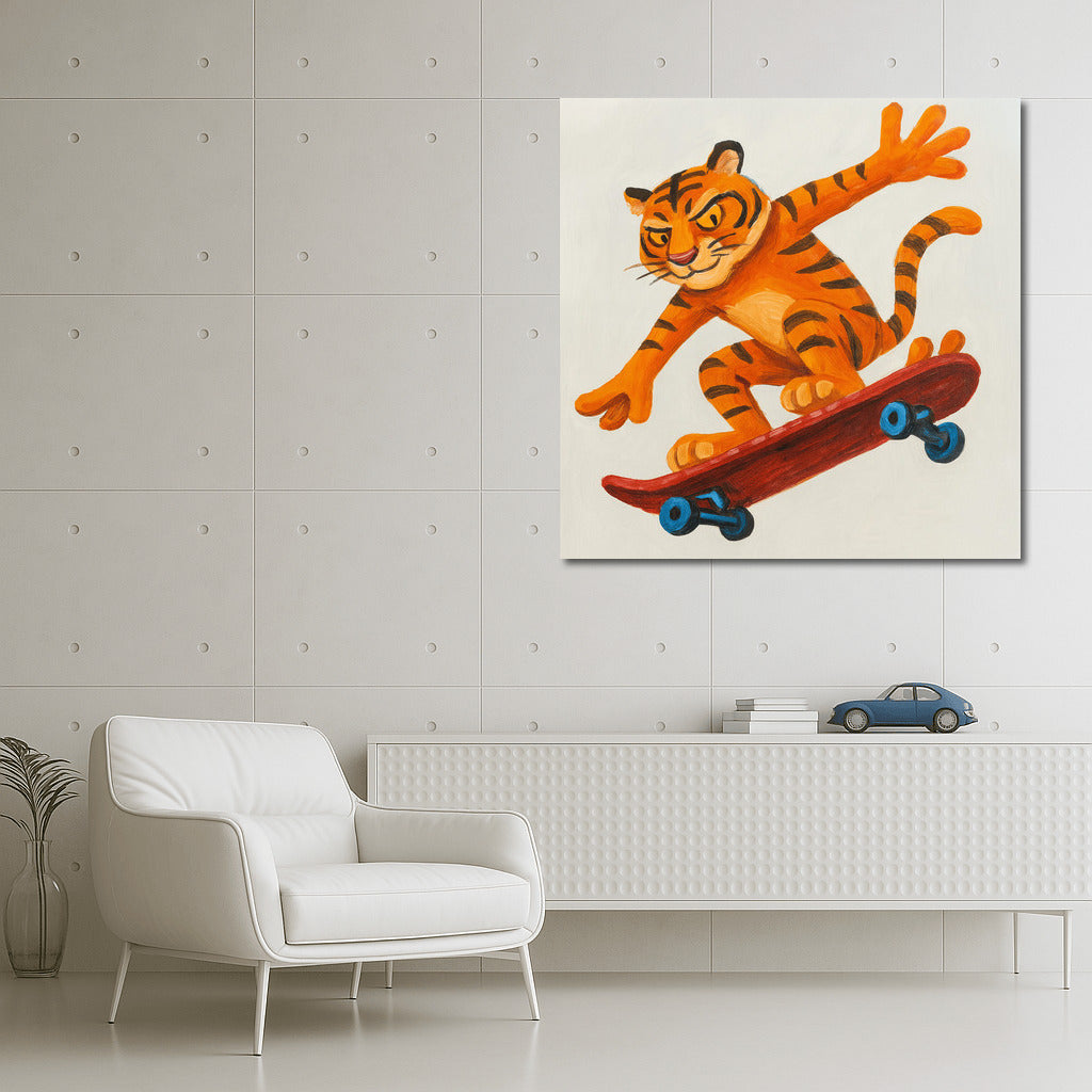 Tiger on a Skateboard: Dynamics and Style in Sport