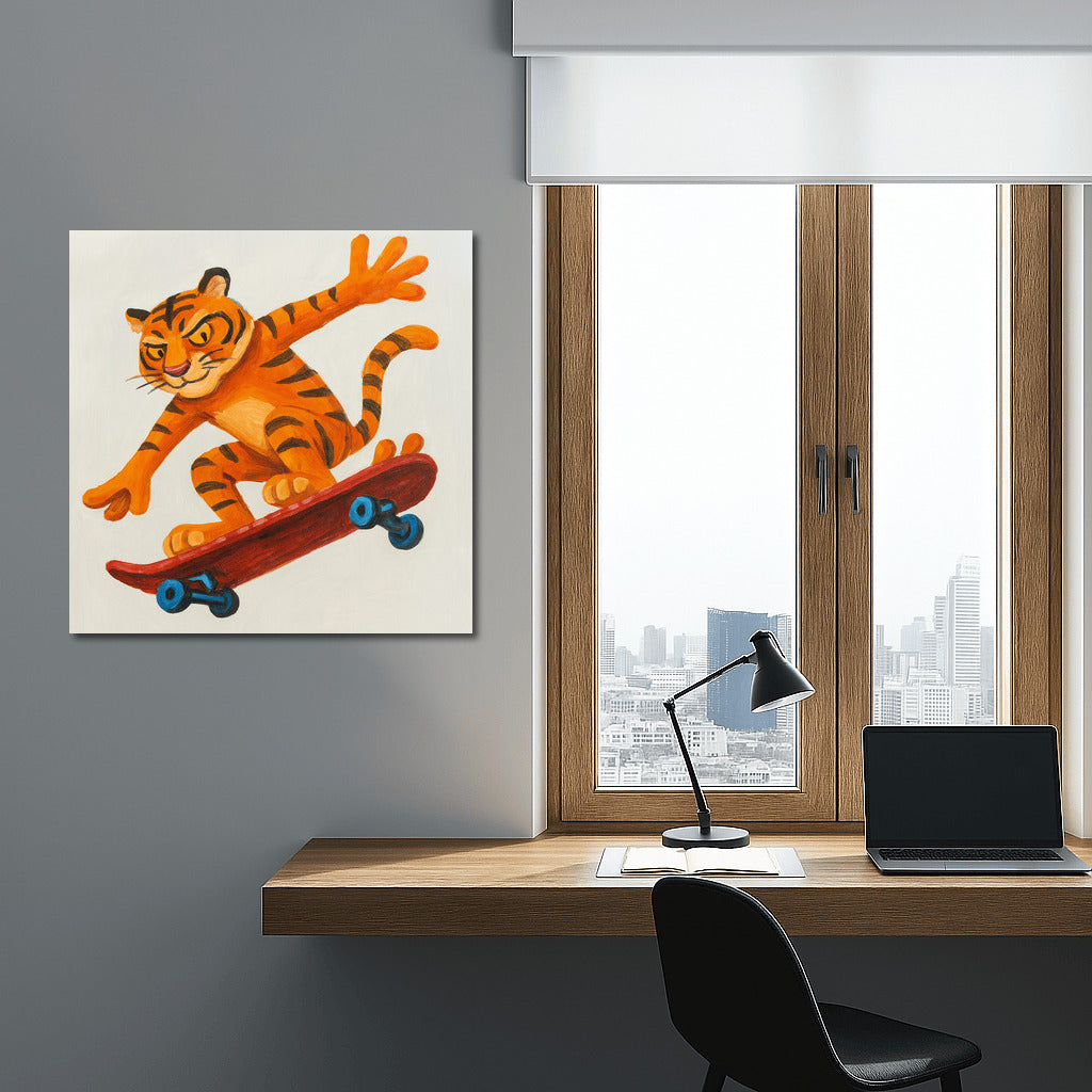 Tiger on a Skateboard: Dynamics and Style in Sport