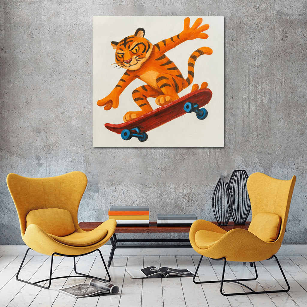 Tiger on a Skateboard: Dynamics and Style in Sport
