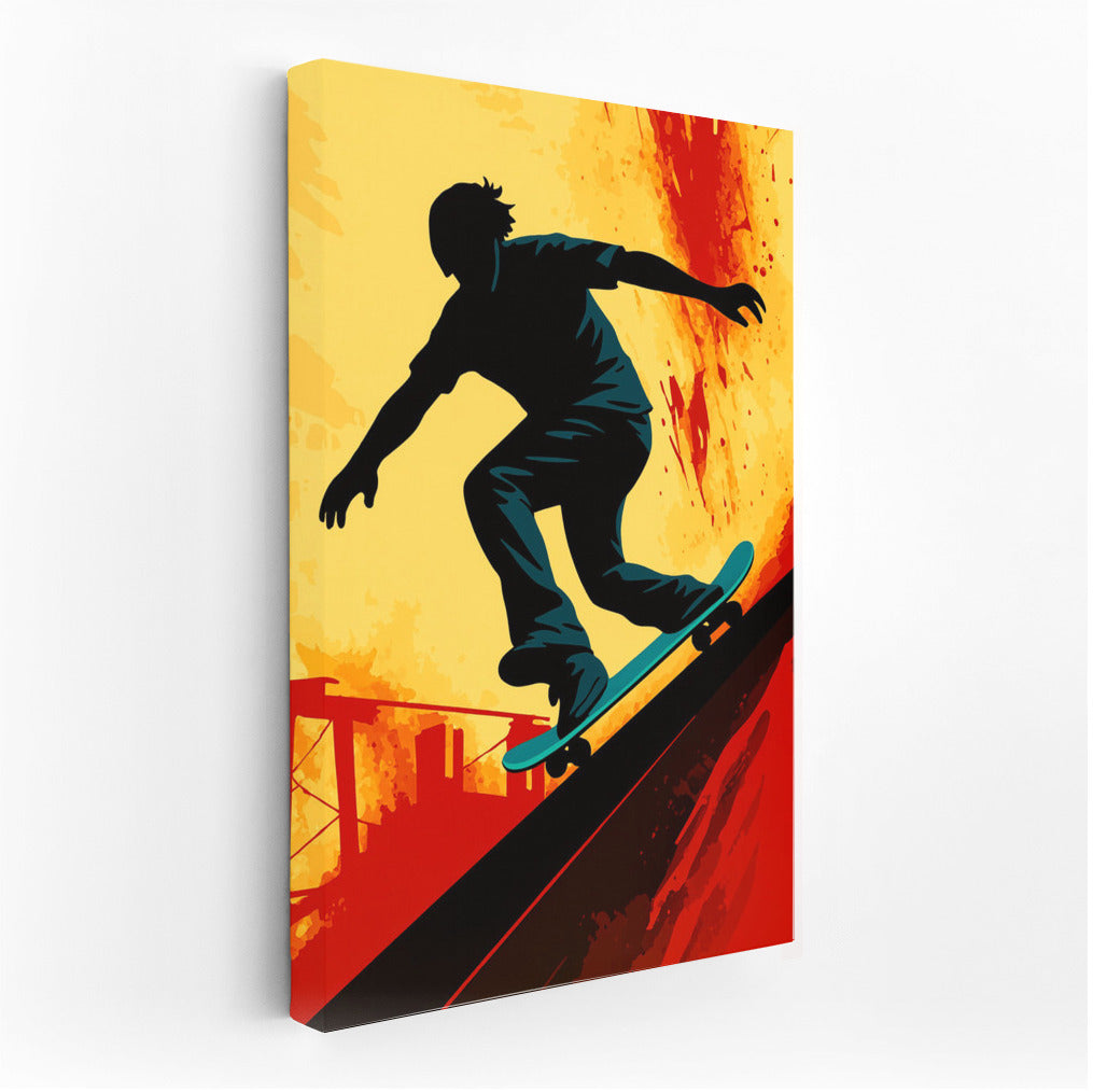 Extreme World of Skateboarding: The Dynamics of Sport on Your Walls