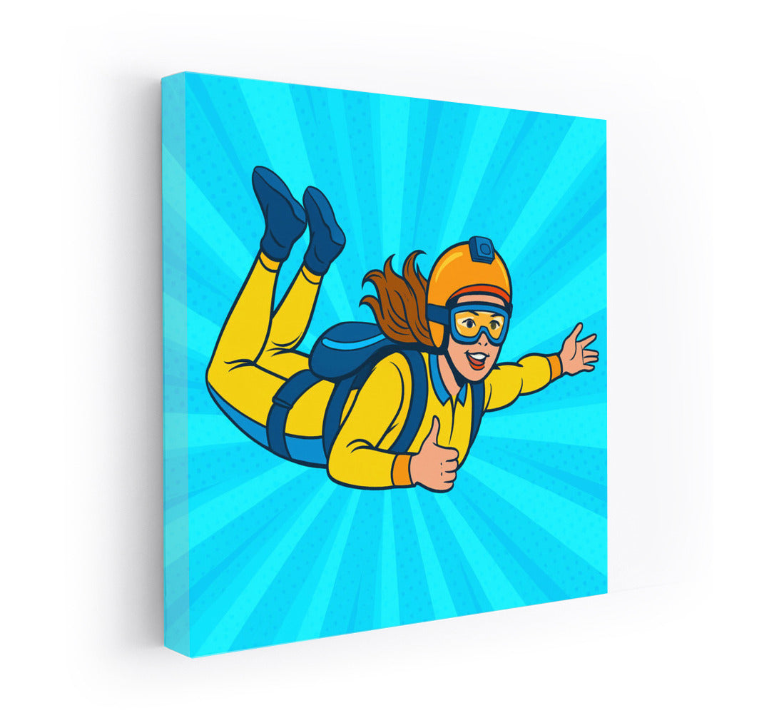 Adrenaline in the Sky: Skydiver's Freedom