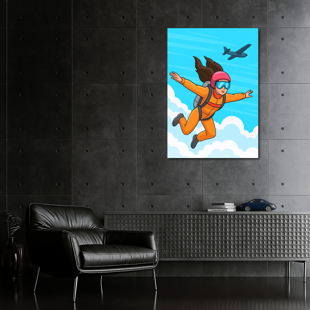 Adrenaline in the Sky: Skydiving Freedom