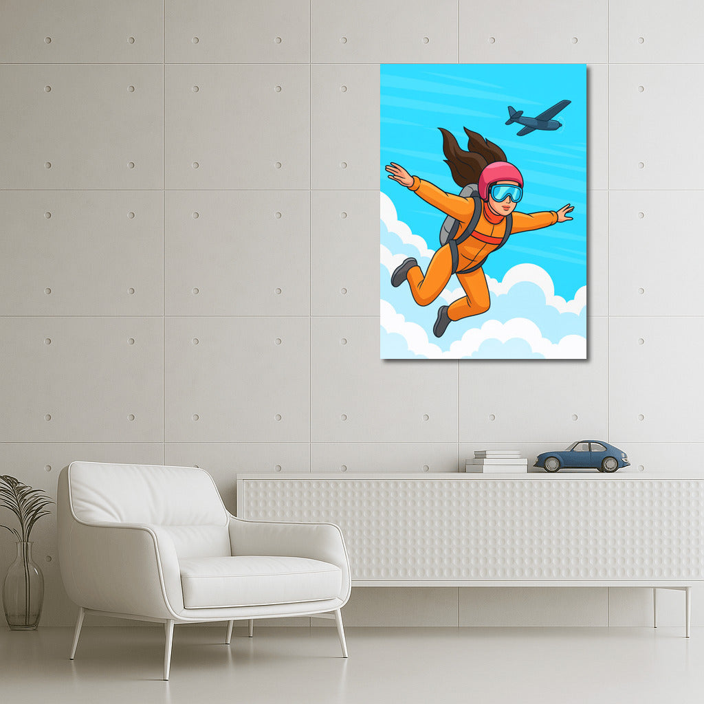 Adrenaline in the Sky: Skydiving Freedom