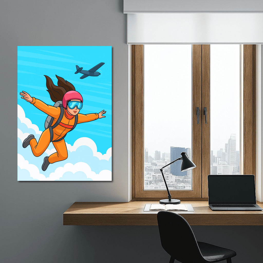 Adrenaline in the Sky: Skydiving Freedom