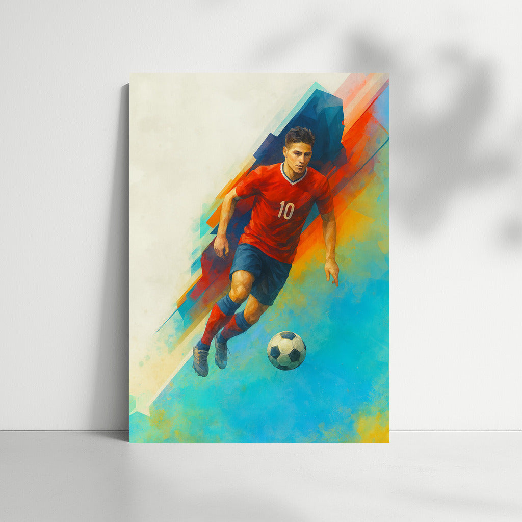 Football Explosion: The Energy of Sports on the Field