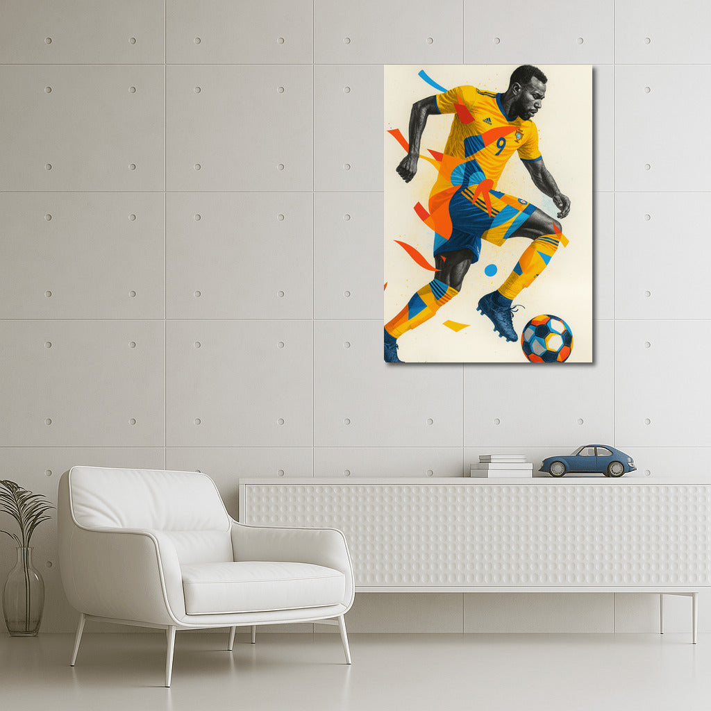 Great Goals: The Dynamics of Football in Art