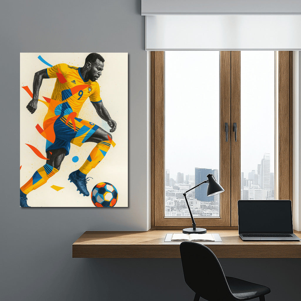 Great Goals: The Dynamics of Football in Art