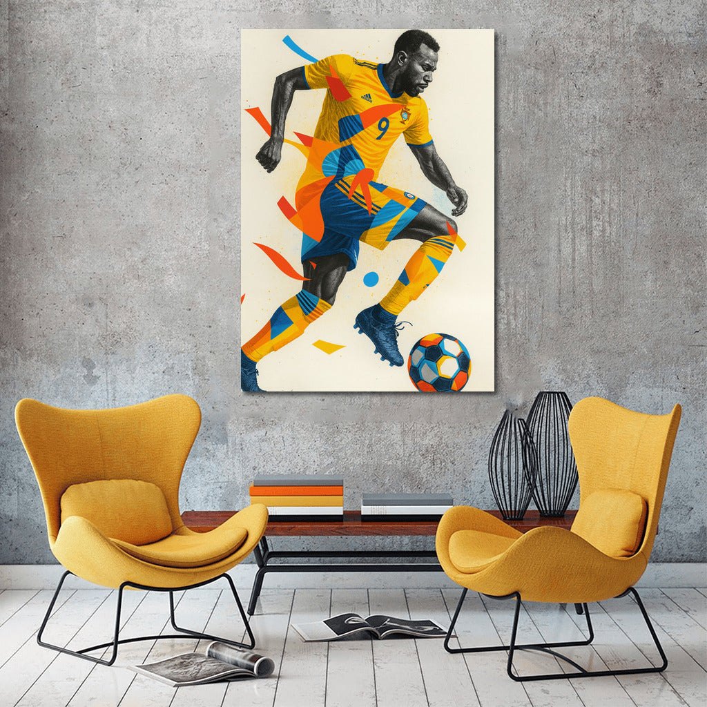 Great Goals: The Dynamics of Football in Art