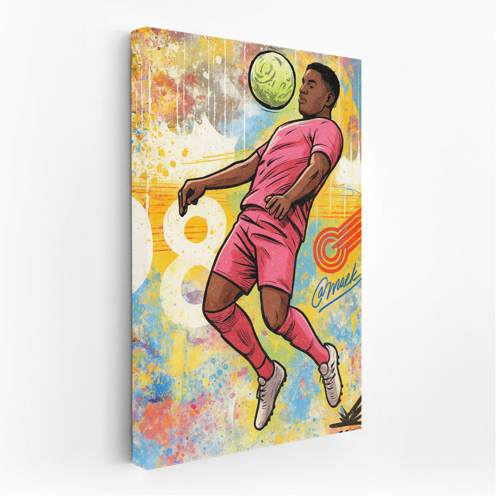 Football Passion: Agility and Power in Sports
