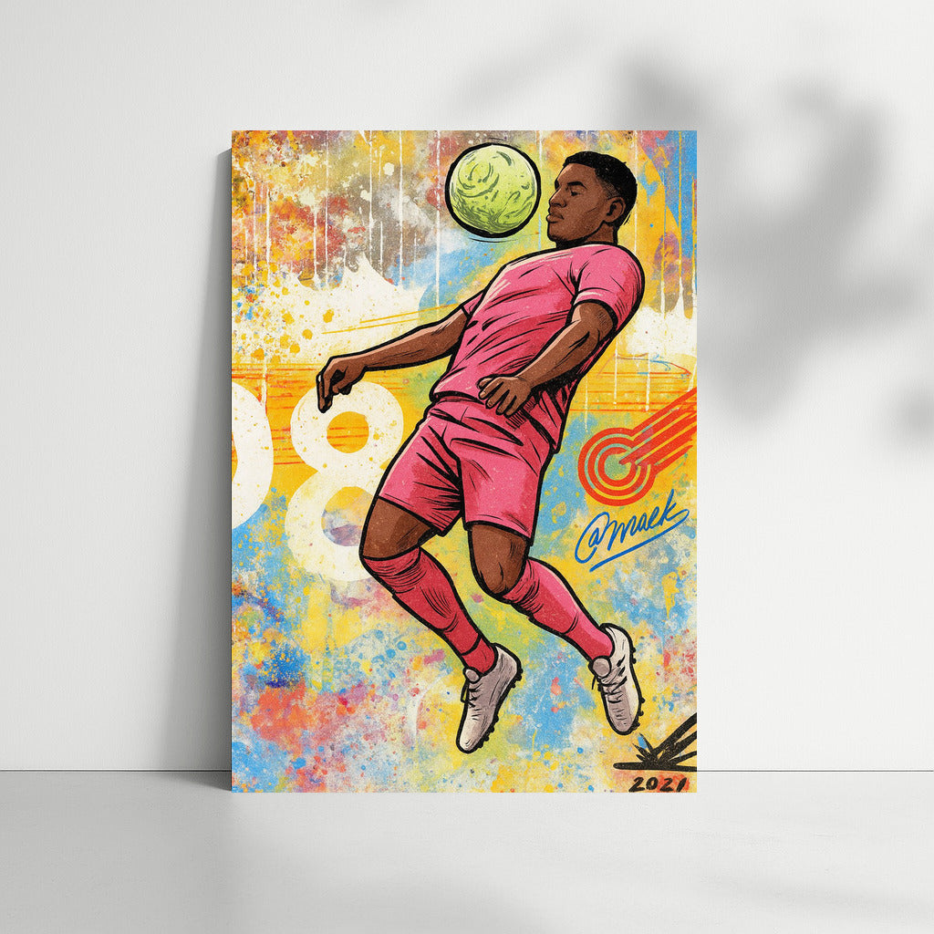 Football Passion: Agility and Power in Sports