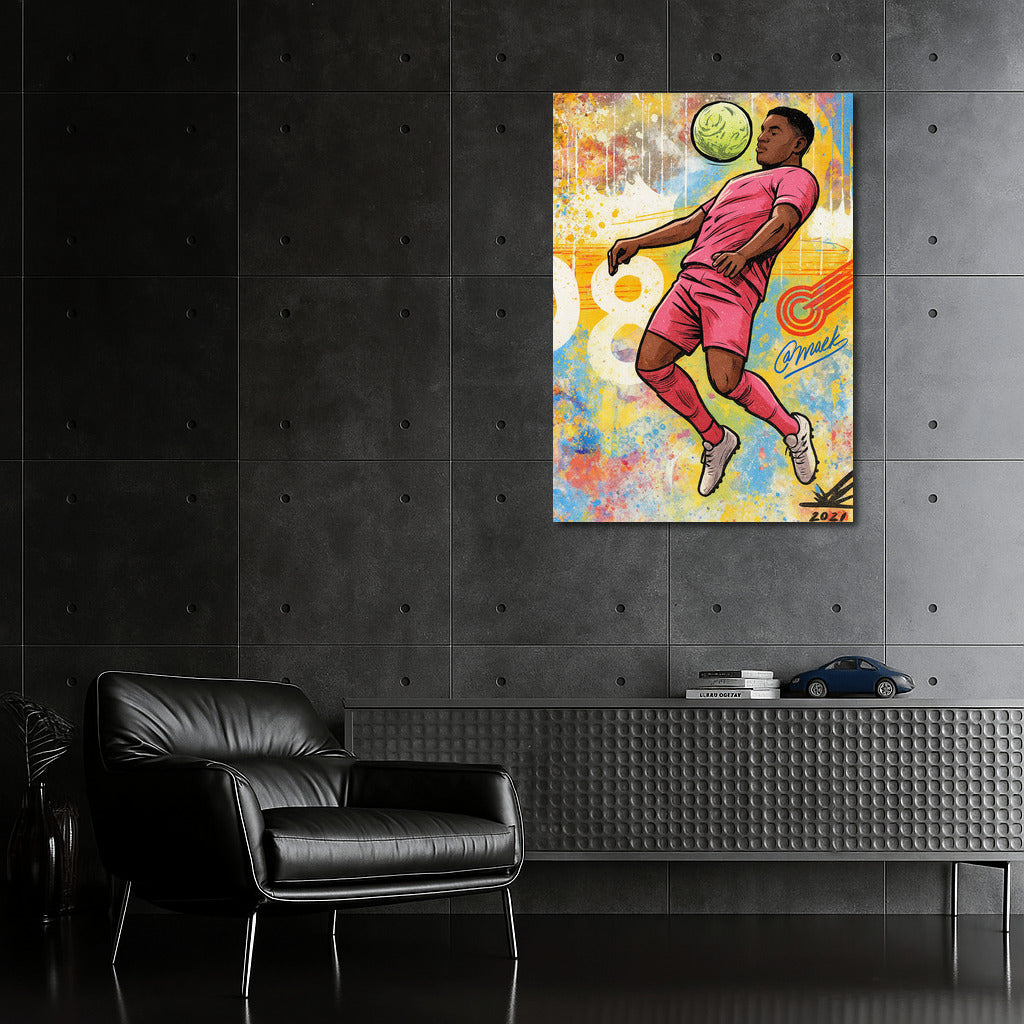 Football Passion: Agility and Power in Sports