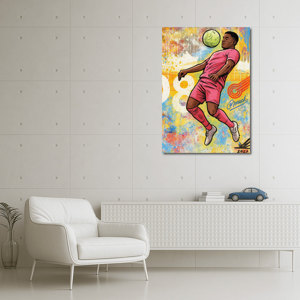 Football Passion: Agility and Power in Sports