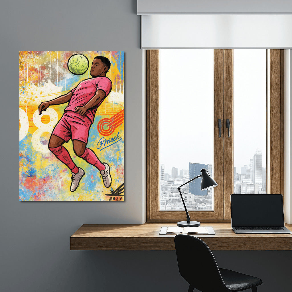 Football Passion: Agility and Power in Sports