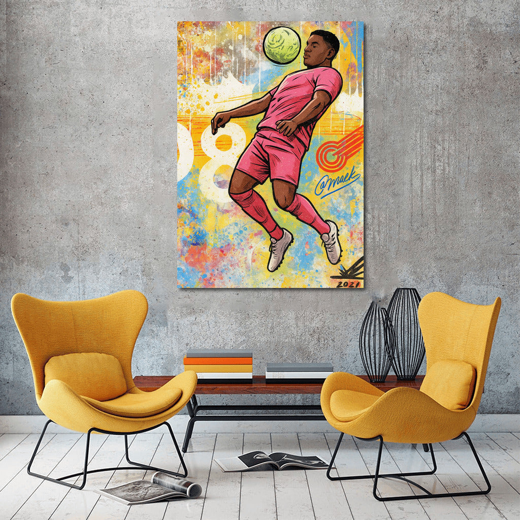 Football Passion: Agility and Power in Sports