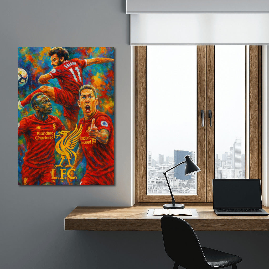 The Energy of Football: The Dynamics of Sport on Canvas