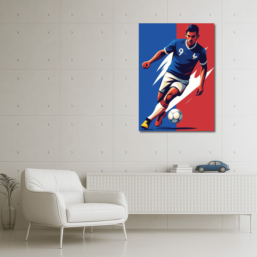 Energy of the Football Movement: Sports on Your Walls