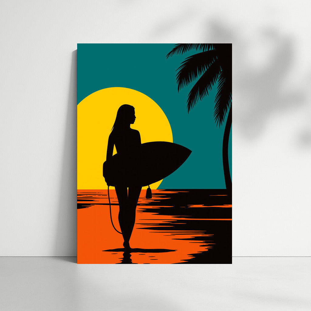 Freedom of Surfing: Sunset Wave Energy