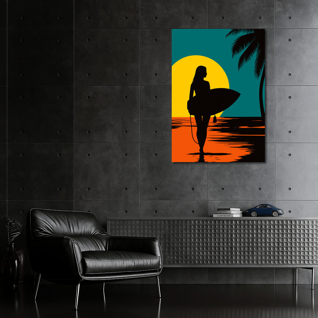 Freedom of Surfing: Sunset Wave Energy