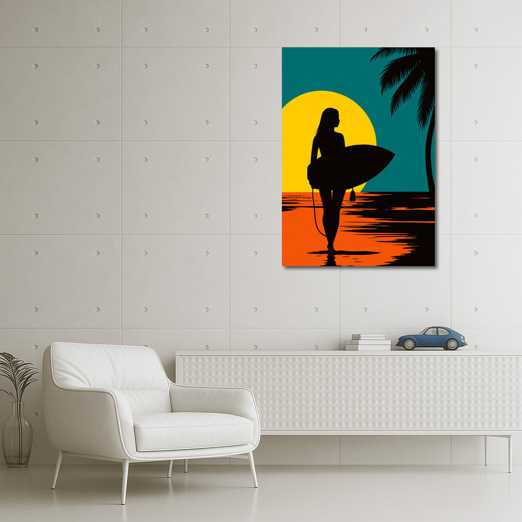 Freedom of Surfing: Sunset Wave Energy