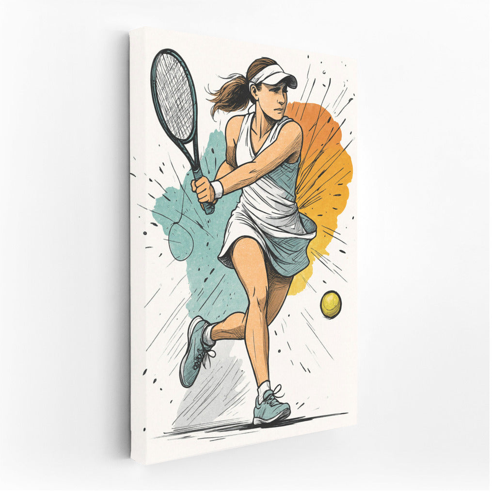 Tennis Dynamics: The Energy of Sport in Your Interior