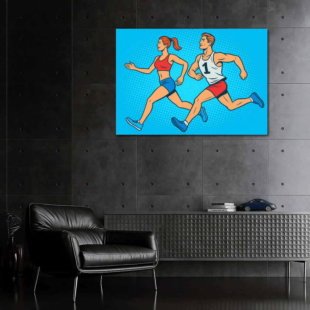Runners in Motion: Energy and Speed on the Track
