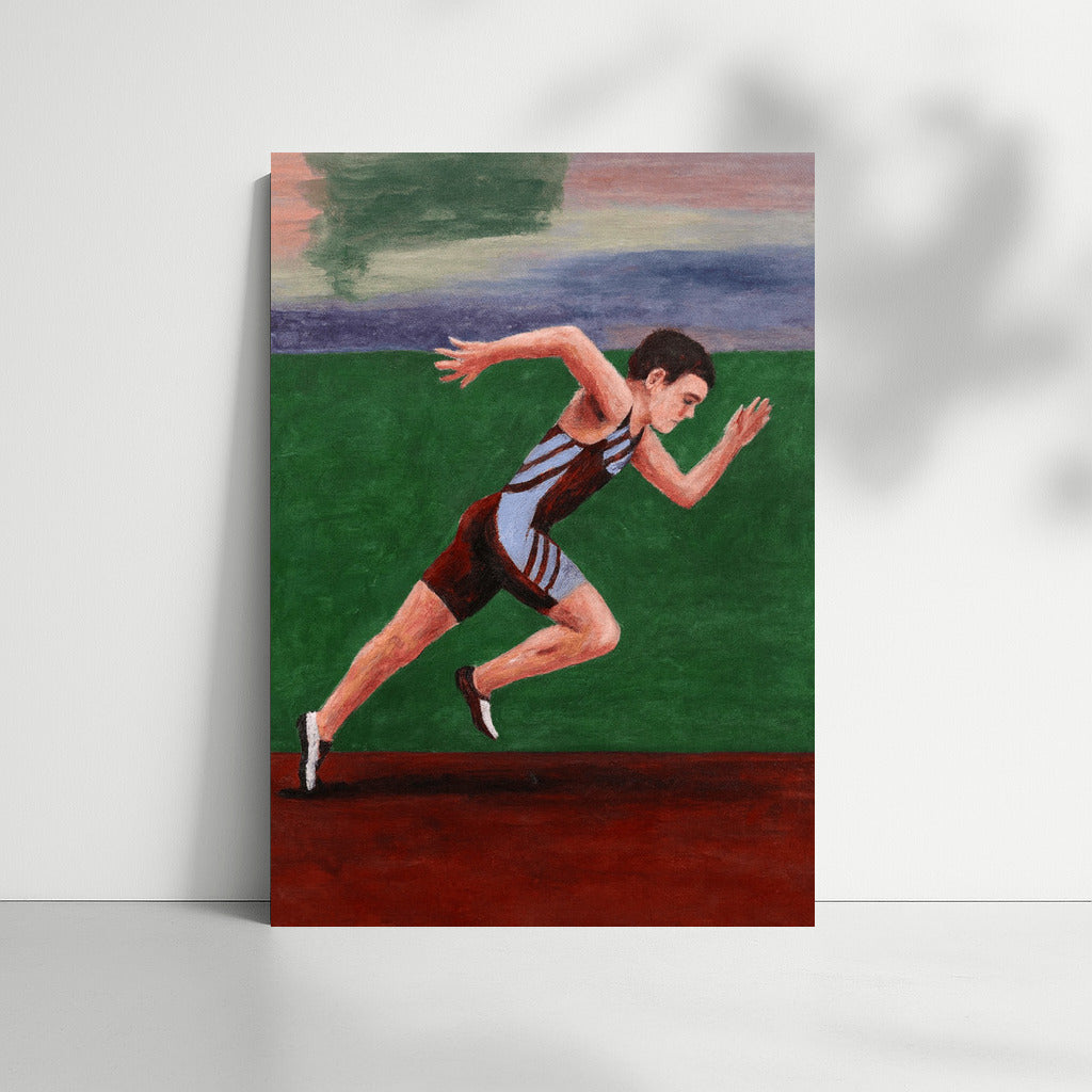 Speed and Drive: Athletics in Motion