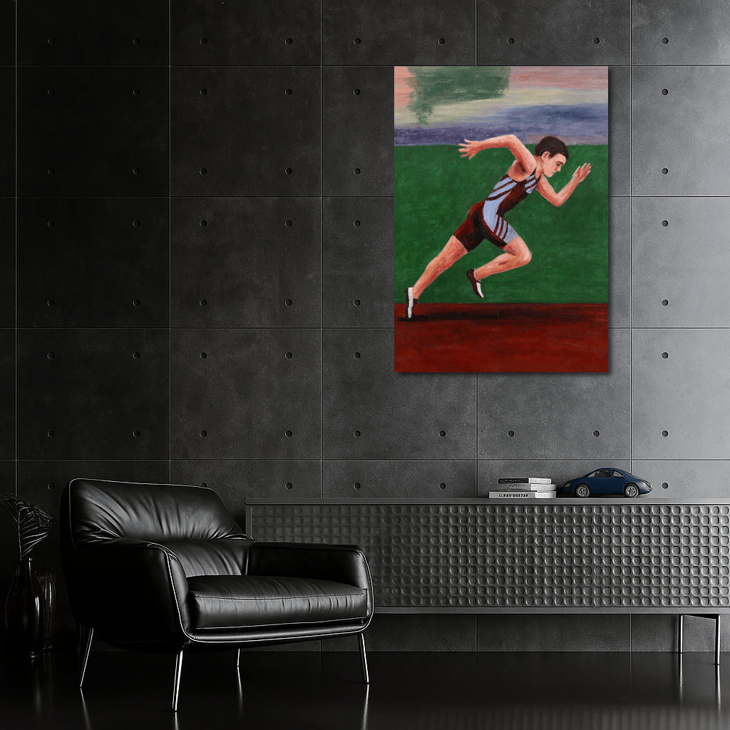 Speed and Drive: Athletics in Motion