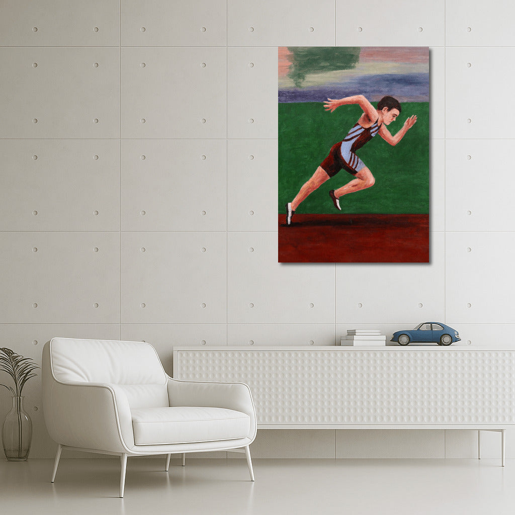 Speed and Drive: Athletics in Motion