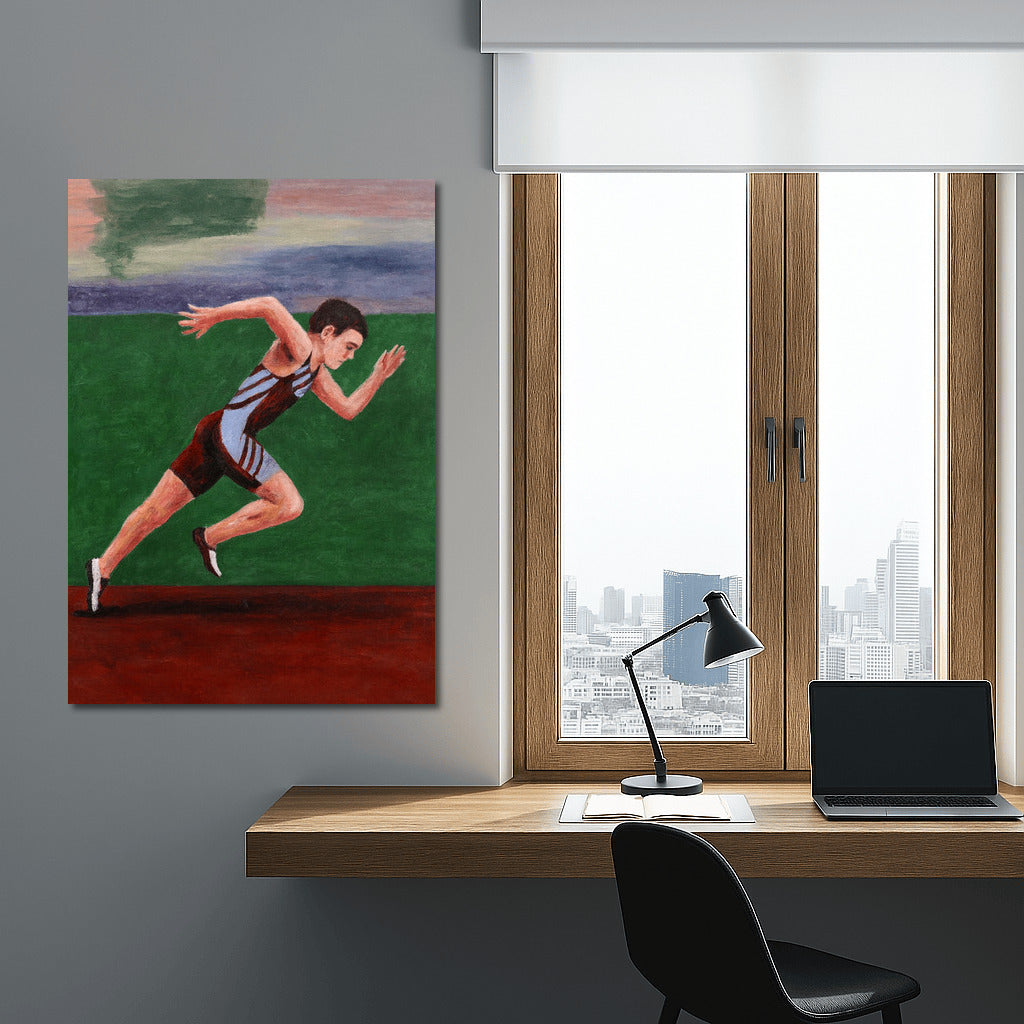 Speed and Drive: Athletics in Motion