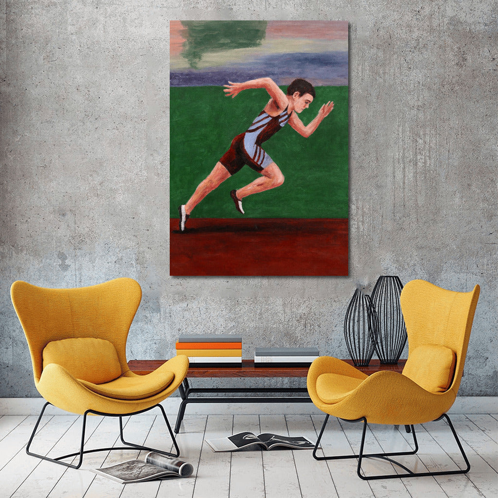 Speed and Drive: Athletics in Motion