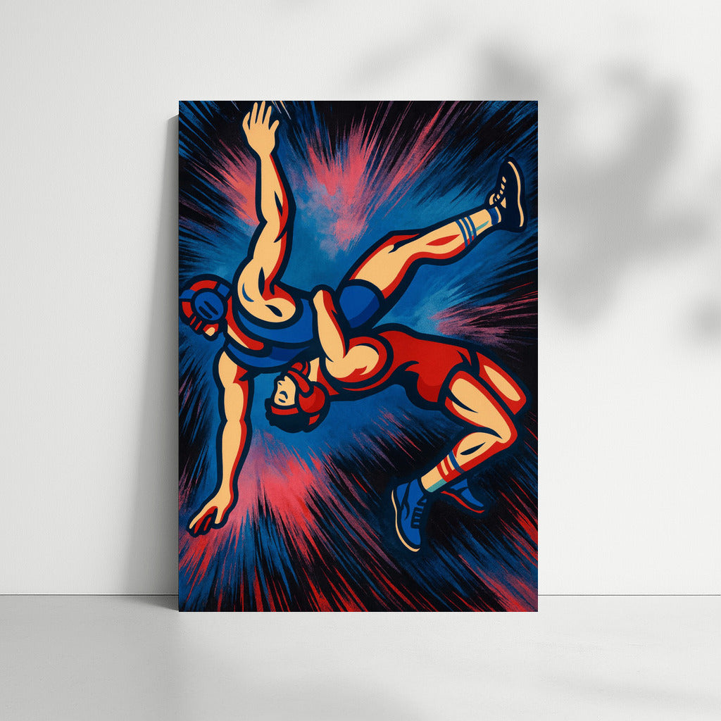 Energy of Wrestling: Dynamics and Power in Wrestling