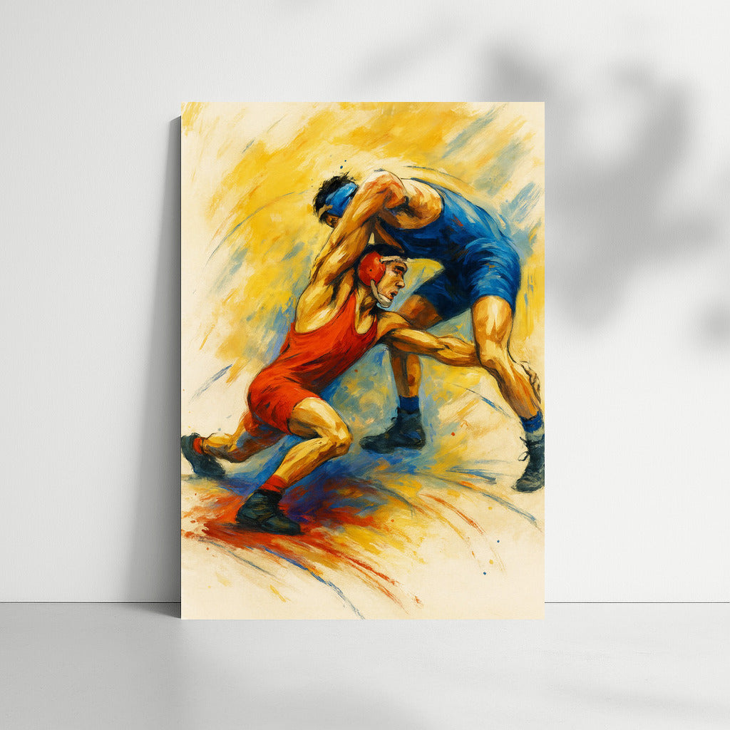 Energy of Wrestling: The Art of Sports Wrestling