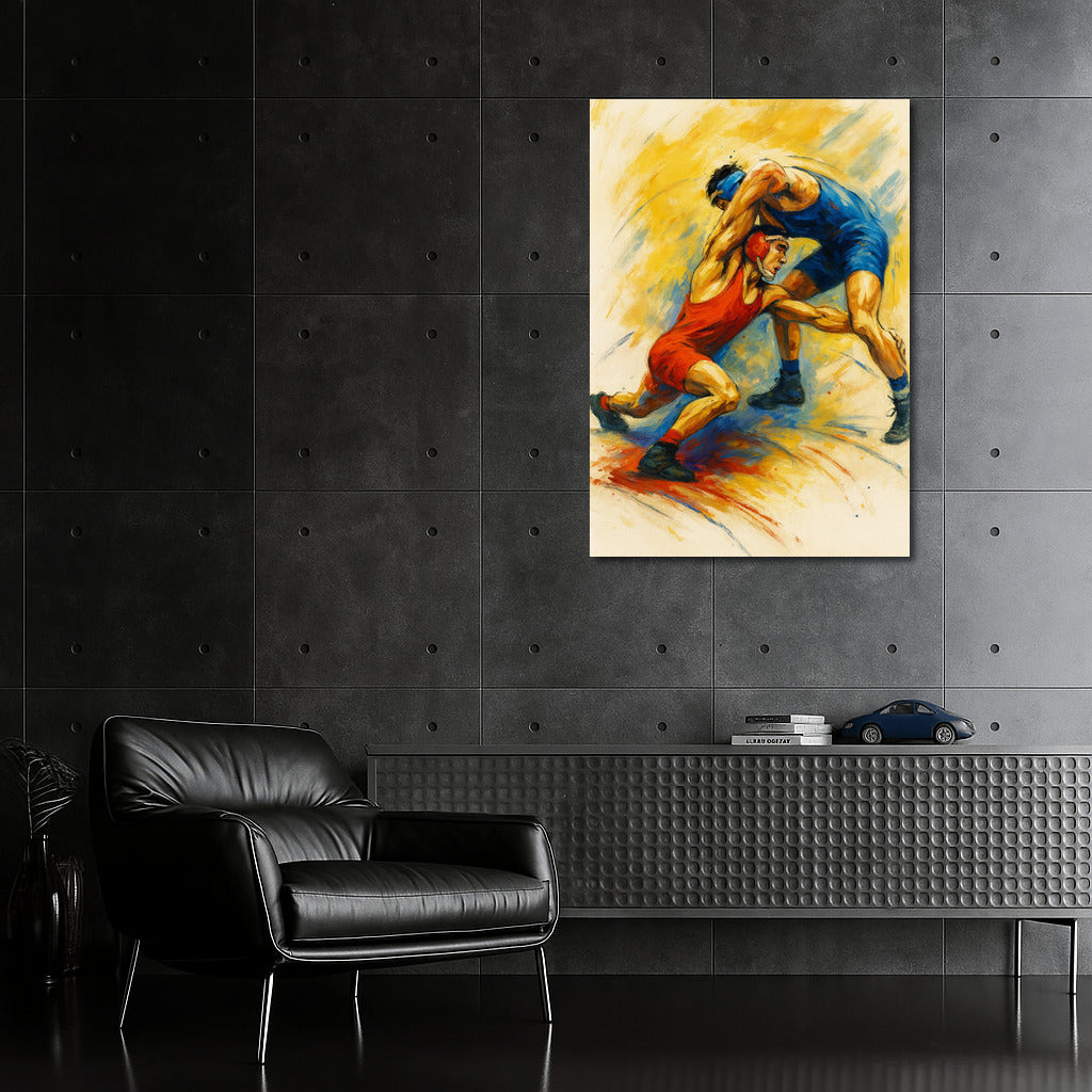 Energy of Wrestling: The Art of Sports Wrestling