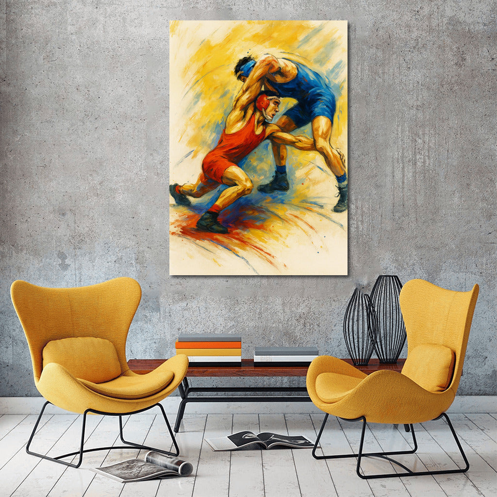 Energy of Wrestling: The Art of Sports Wrestling