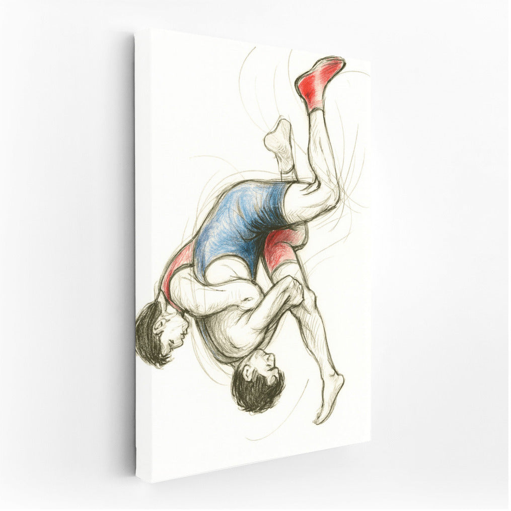 Fight and Passion: The Energy of Wrestling