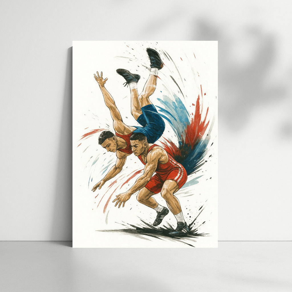 The Dynamics of Wrestling: The Energy and Power of the Sport