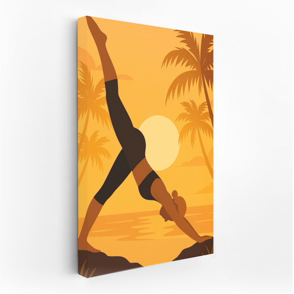 Evening Yoga: Harmony and Energy under the Sunset Rays