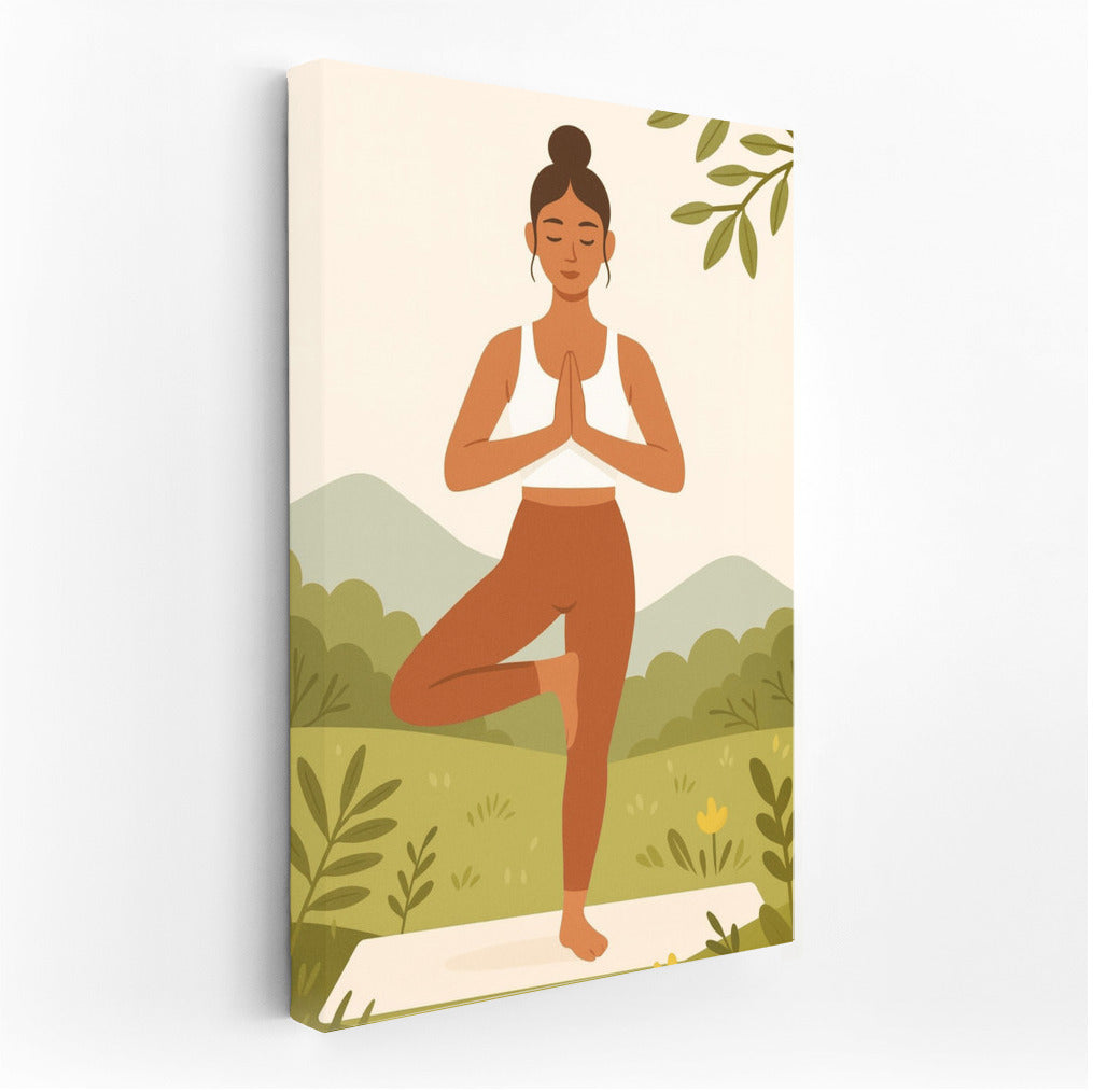 The Tranquility of Yoga: Harmony of Sport and Nature