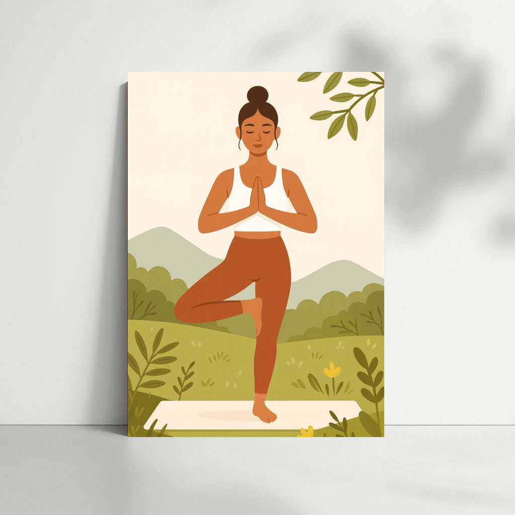 The Tranquility of Yoga: Harmony of Sport and Nature