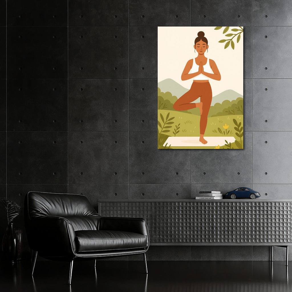 The Tranquility of Yoga: Harmony of Sport and Nature