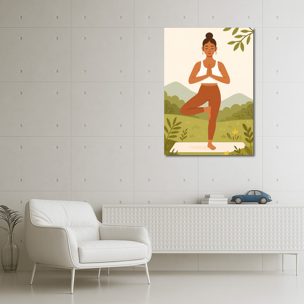 The Tranquility of Yoga: Harmony of Sport and Nature