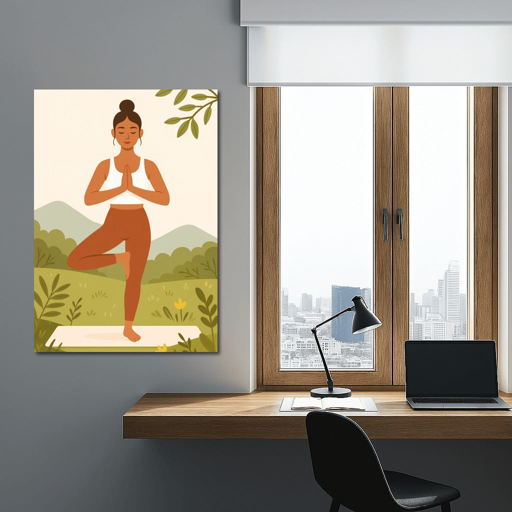 The Tranquility of Yoga: Harmony of Sport and Nature