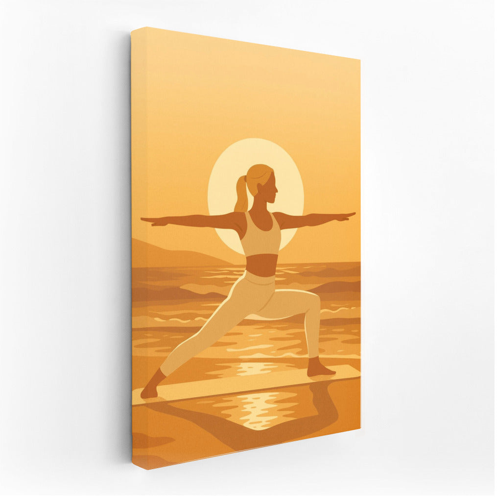 Sunset of Yoga: Harmony of Sport and Nature