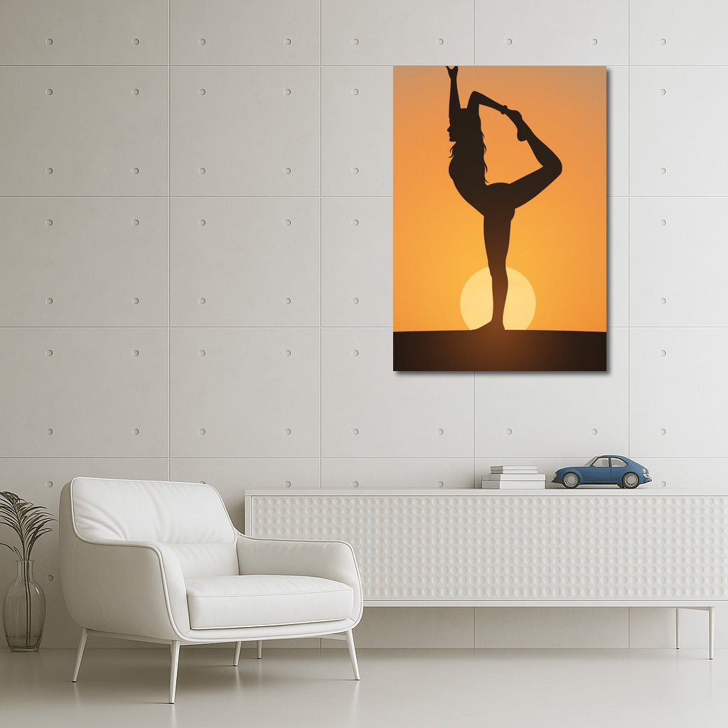 Sunset Yoga: Harmony of Sport and Tranquility