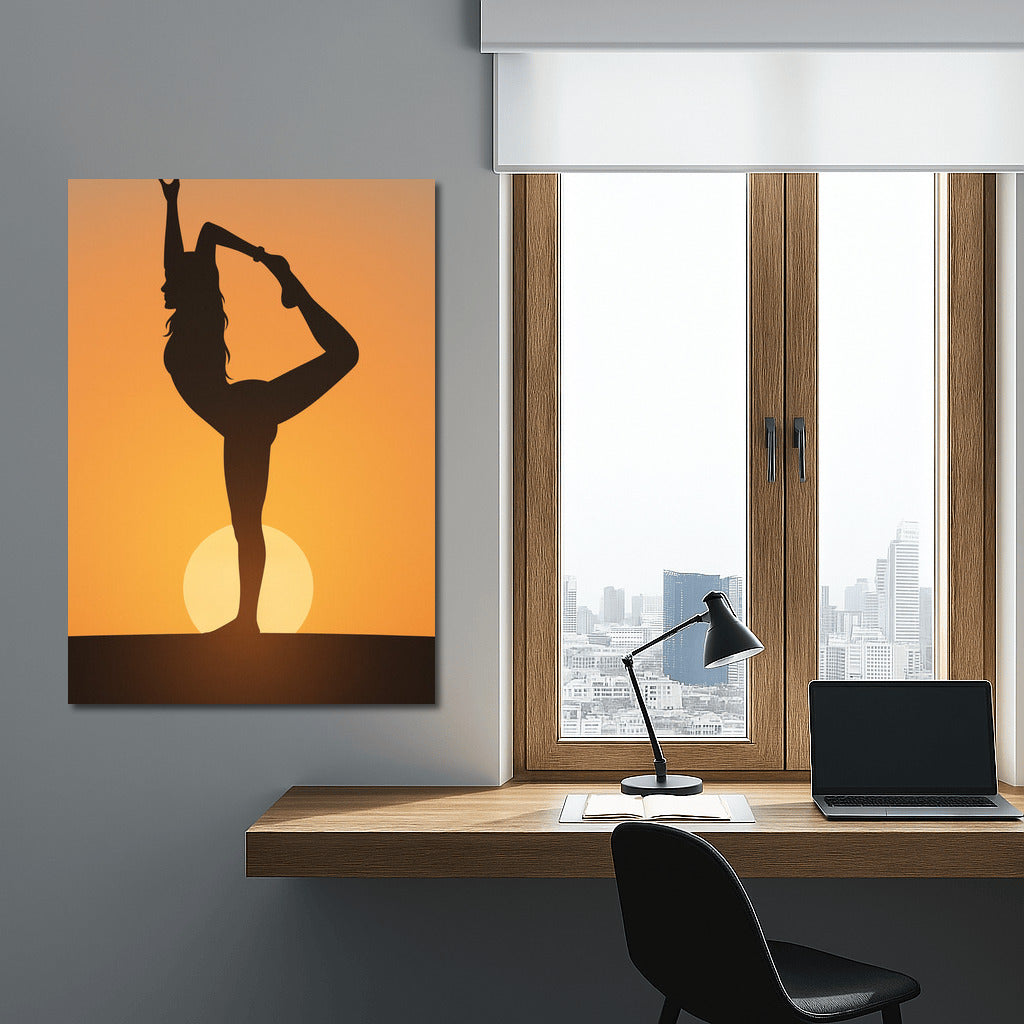 Sunset Yoga: Harmony of Sport and Tranquility