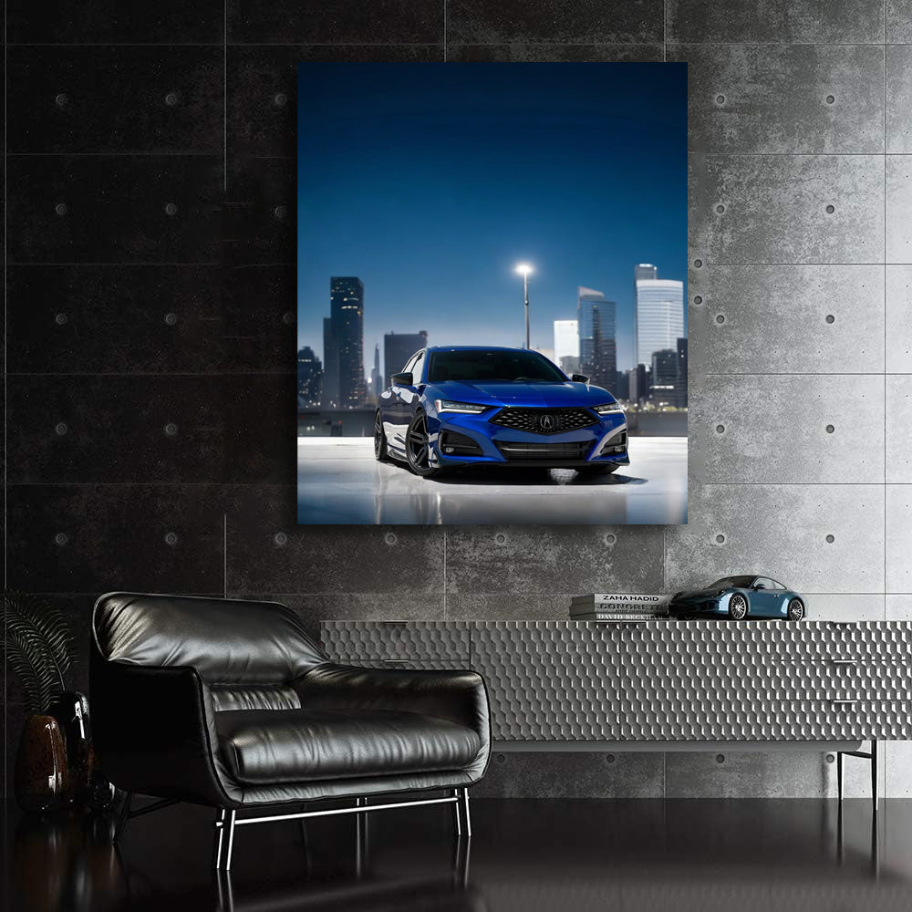 Acura TLX A-Spec in Apex Blue Pearl - Urban Style Icon