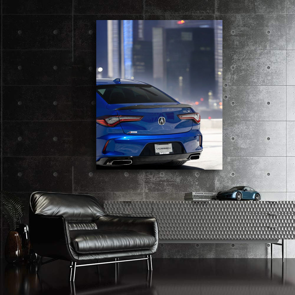 Acura TLX A-Spec in Apex Blue Pearl - Urban Elegance